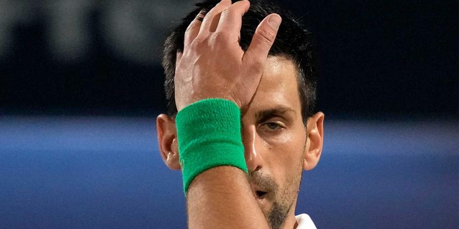 Novak Djokovic perdió en Dubai y dejó ir la cima de la ATP.