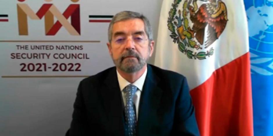 Juan Ramón de la Fuente, embajador de México ante la Organización de las Naciones Unidas