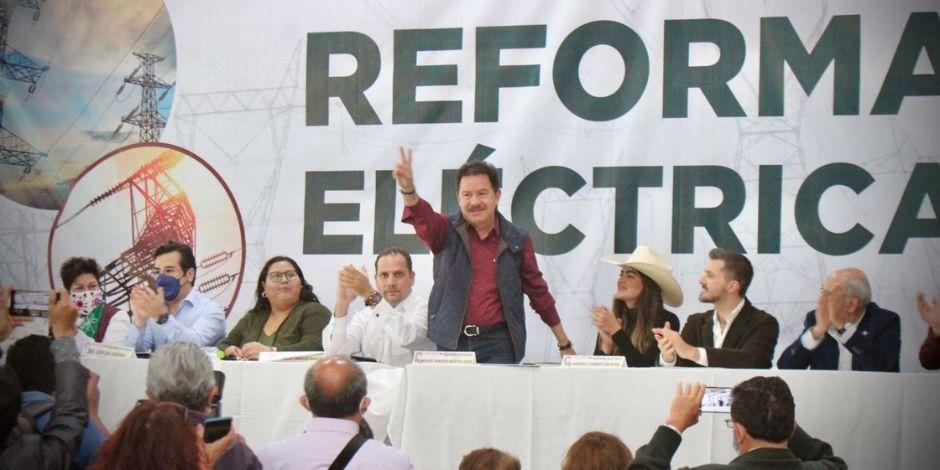 Ignacio Mier Velazco informó que seguirá con las asambleas para informar sobre la reforma eléctrica.