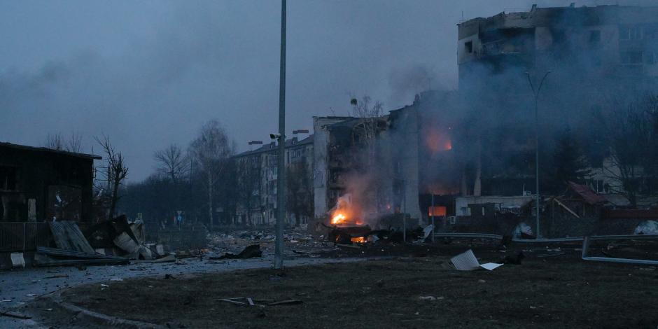 Ucrania vive su séptimo día de ataques de parte de Rusia,