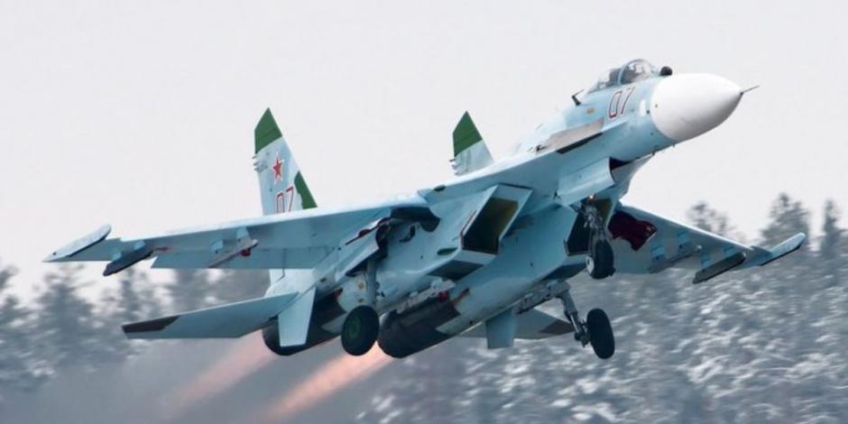 Cuatro aviones rusos, dos Sukhoi Su-27 y dos Sukhoi Su-24, habrían sobrevolado en el espacio aéreo de Suecia