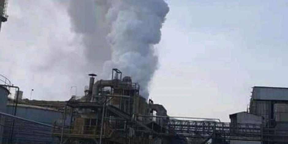 Un ducto falló y liberó trióxido de azufre en Torreón, Coahuila.