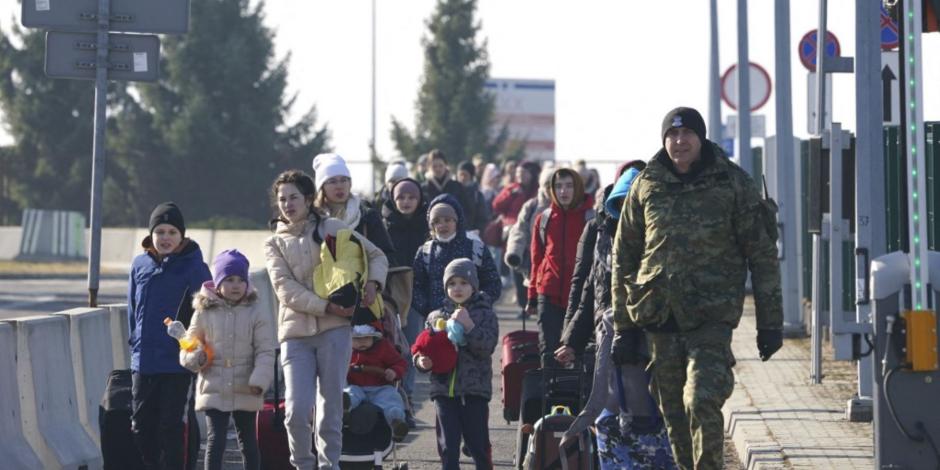 Refugiados de Ucrania.
