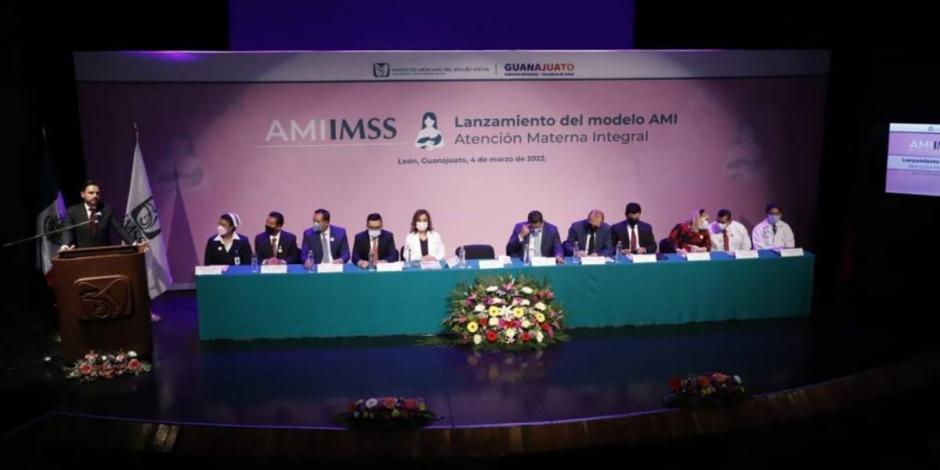 El Instituto Mexicano del Seguro Social (IMSS) realizó el lanzamiento del Modelo de Atención Materna Integral (AMI). Ve todos los detalles.