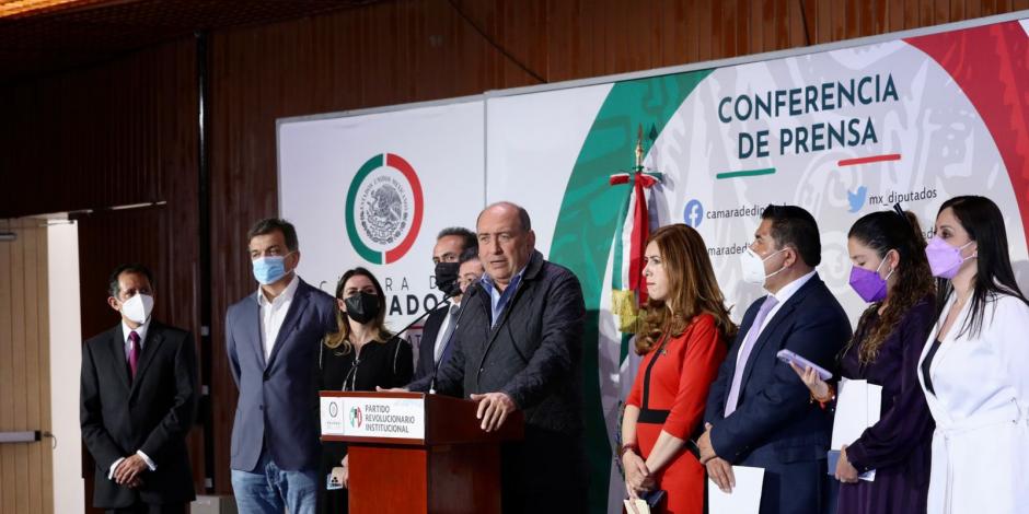 Rubén Moreira, presidente de la Junta de Coordinación Política, señaló que aún no hay una ruta para construir consenso respecto a la reforma eléctrica.