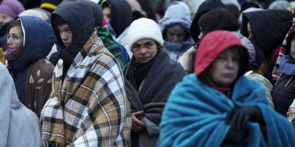 Volodimir Zelenski anunció que más de 12 mil personas fueron evacuadas de Ucrania.