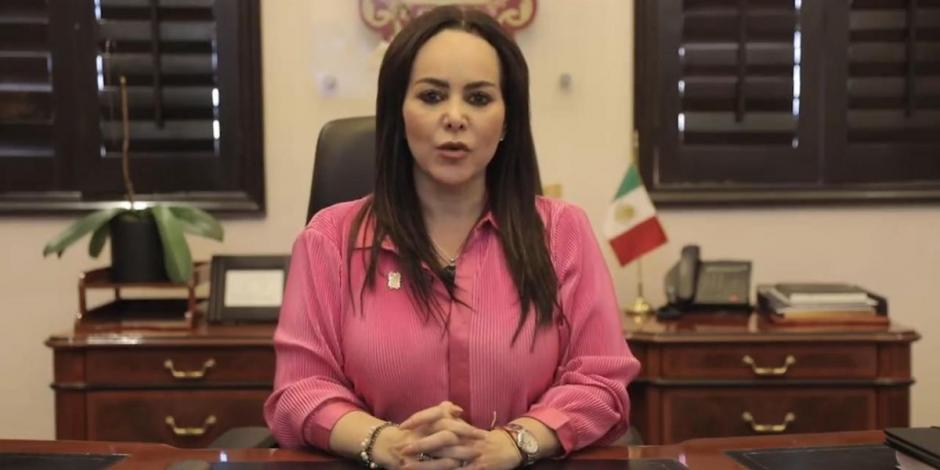 Carmen Lilia Canturosas, alcaldesa de Nuevo Laredo.