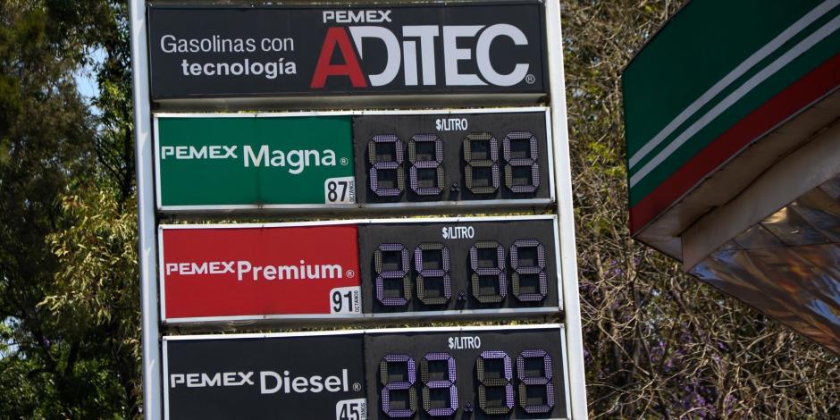 Precio de la gasolina en CDMX