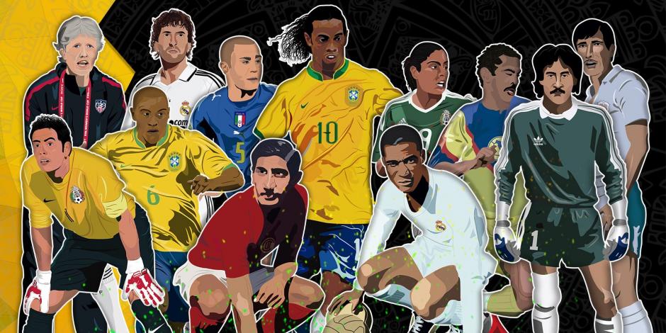 Ronaldinho y otras exestrellas internacionales y nacionales serán inducidas al Salón de la Fama de Futbol en Pachuca.