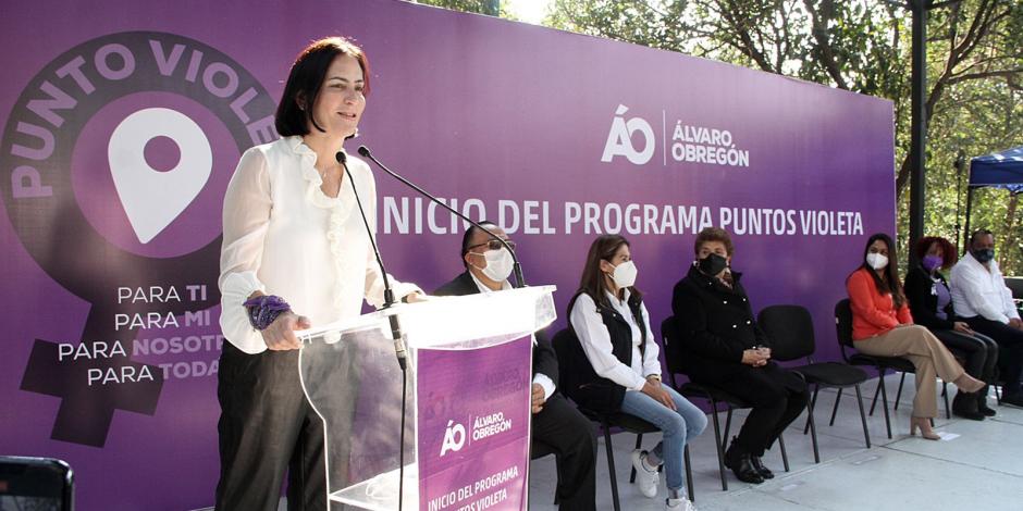 Lía Limón, alcaldesa en Álvaro Obregón.