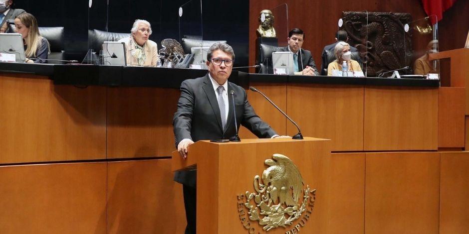Ricardo Monreal buscará concesos con legisladores en la Cámara de Diputados.
