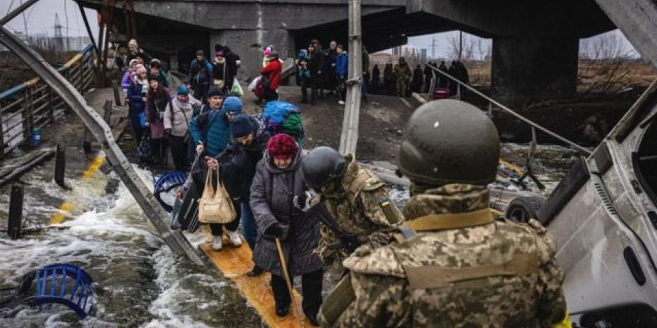 Ucrania confirmó 10 corredores para la evacuación de civiles