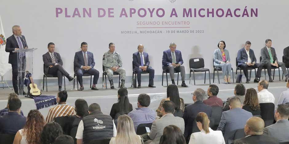 Gobierno de México ratifica respaldo a Michoacán; el Plan de Apoyo continúa