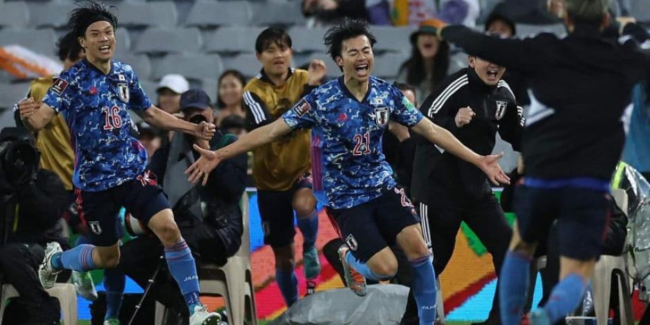 Japón es la selección 16 en clasificar a Qatar 2022.