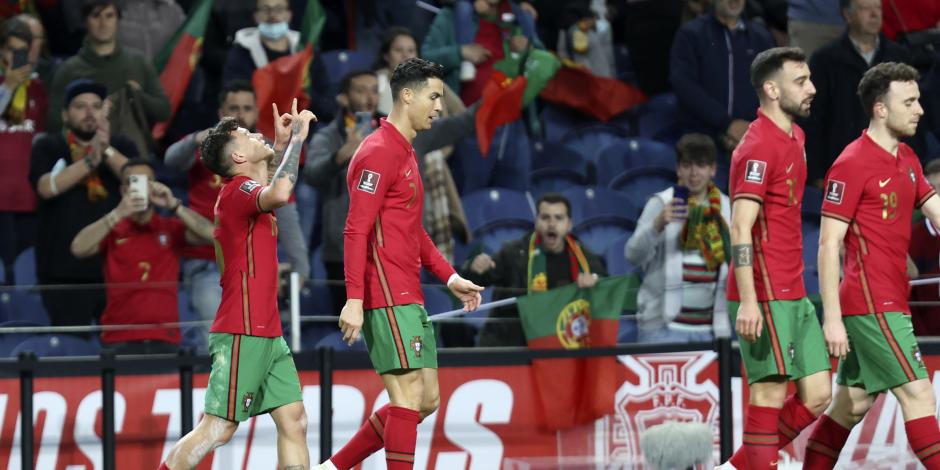 Portugal se mide ante Macedonia del Nortel en el Repechaje de la UEFA por un boleto para Qatar 2022.