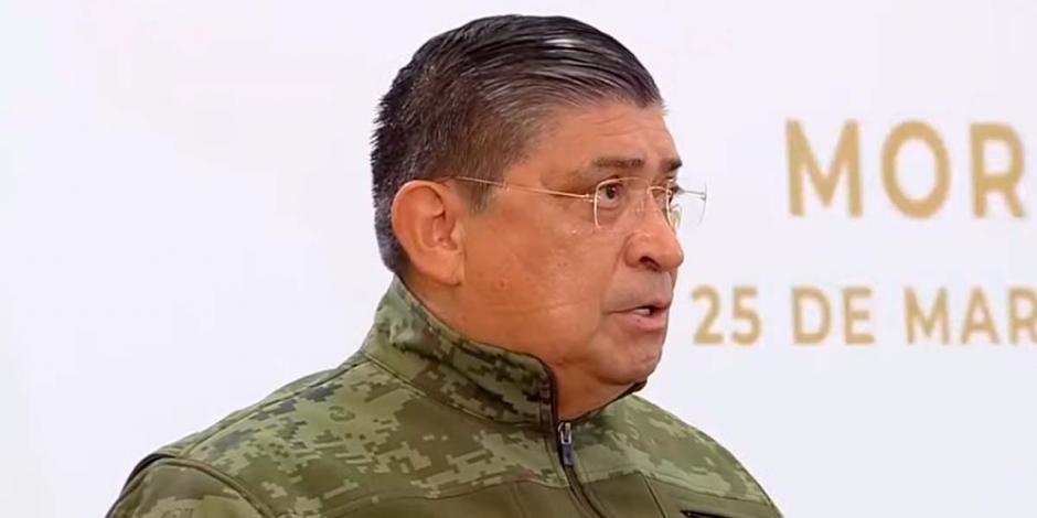 Luis Cresencio Sandoval, secretario de la Defensa Nacional.