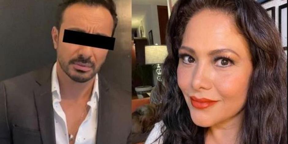 Vanessa Bauche demanda a Pascacio López por abuso, lo notificarán en la cárcel