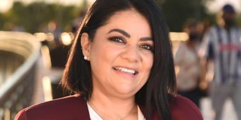 Úrsula Salazar Mojica, coordinadora del Grupo Parlamentario de Morena en el Congreso de Tamaulipas