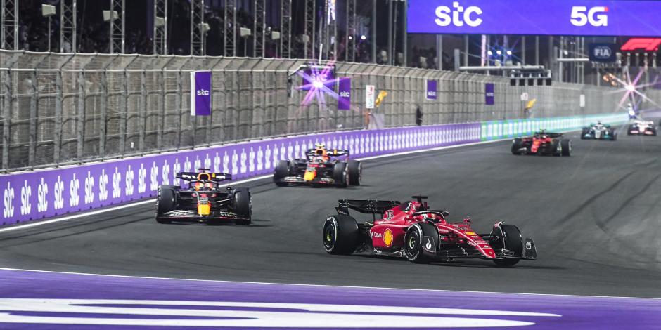Charles Leclerc terminó en el primer lugar del GP de Arabia Saudita de la F1.