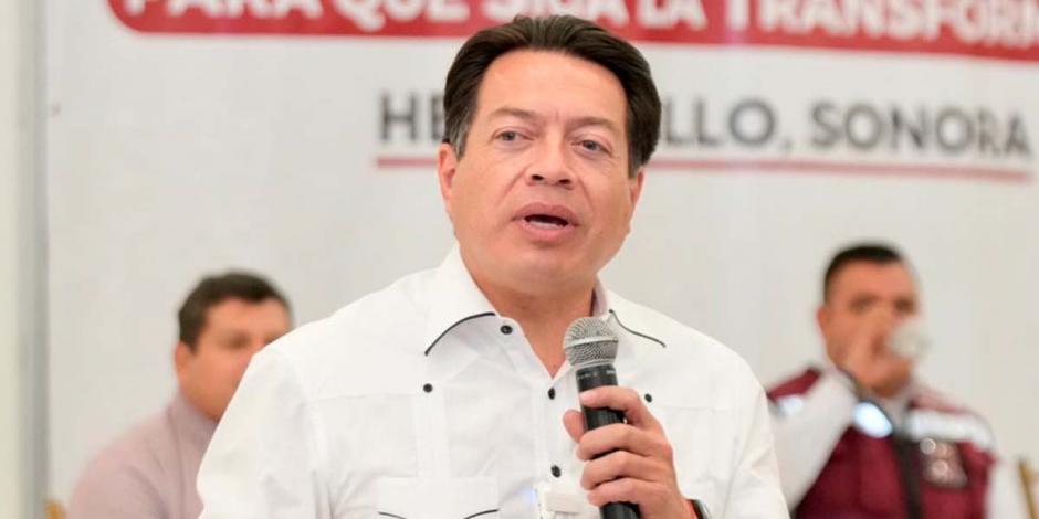 Mario Delgado, dirigente nacional de Morena, se pronunció luego que Marko Cortés, dirigente nacional del PAN, anunció que los grupos parlamentarios de Va por México presentarán una contrapropuesta de reforma eléctrica