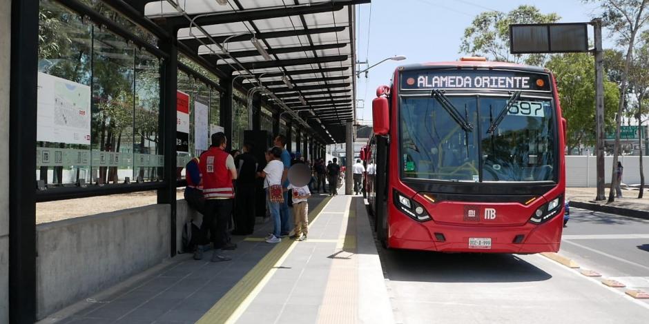 La Línea 4 del Metrobús recorrerá un total de 40.5 kilómetros, de Alameda Oriente a Pantitlán. 