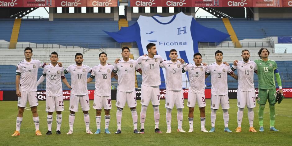 La Selección Mexicana previo a su duelo ante Honduras rumbo a Qatar 2022.