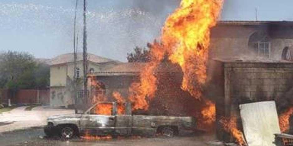 Reportan explosión en bodega donde se vendía combustible ilegal en Hidalgo