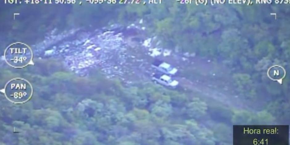 El GIEI reveló videos de una supuesta siembra de evidencias en el basurero de Cocula en 2014.