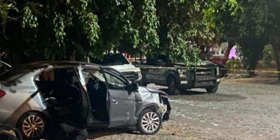 La Secretaría de Seguridad Pública de Michoacán resaltó que de las diligencias se aseguró armamento y vehículos