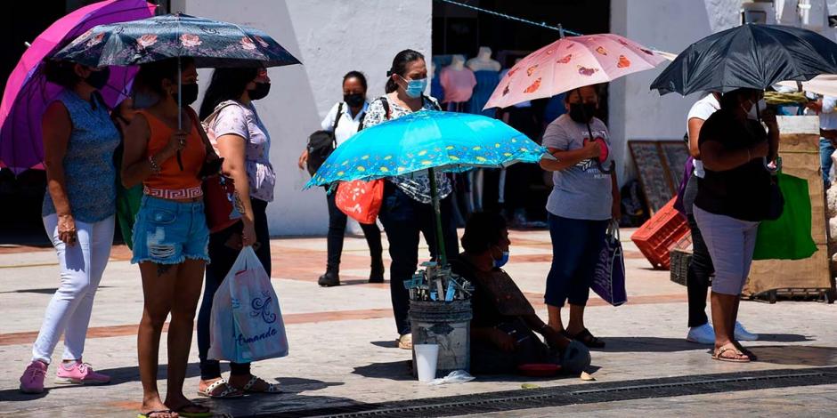 La Conagua destacó que esta tarde persistirá el ambiente caluroso a muy caluroso en diferentes estados del país