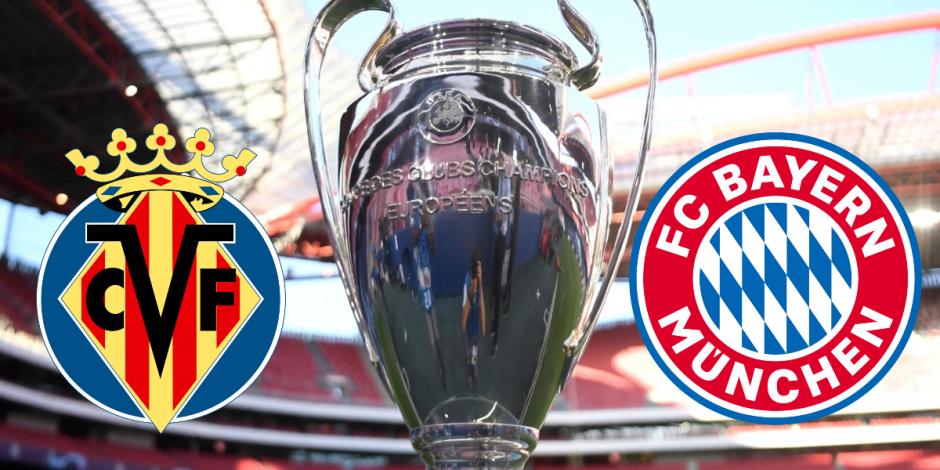 Villarreal y Bayern Múnich chocan este 6 de abril en los cuartos de final de la UEFA Champions League.