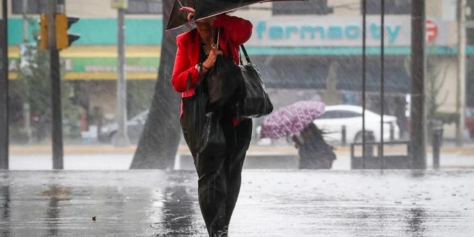 La Conagua informó que la entrada del Frente Frío 41 provocará lluvias en al menos 22 estados del país