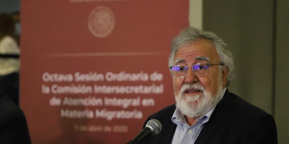 Alejandro Encinas subsecretario de Derechos Humanos, Población y Migración de la Segob