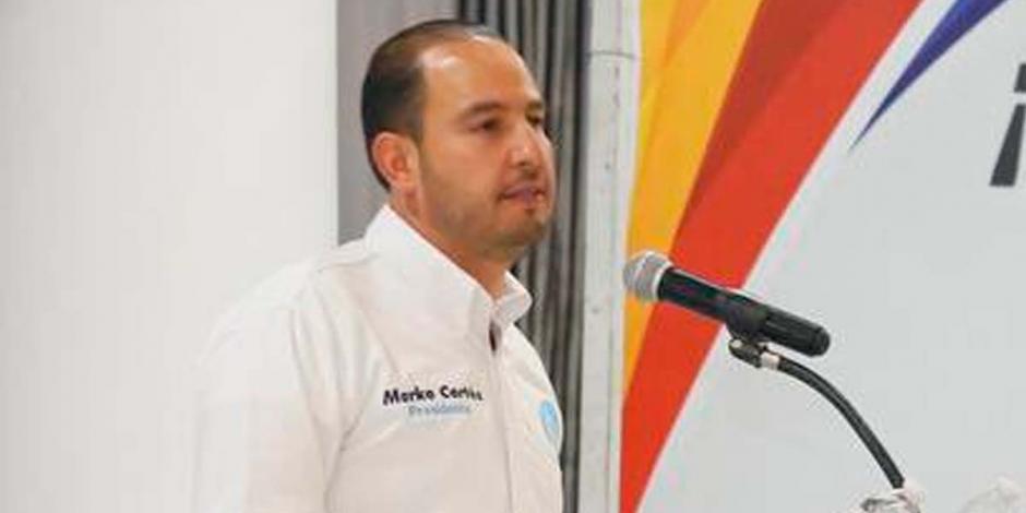 Marko Cortés, dirigente del Partido Acción Nacional