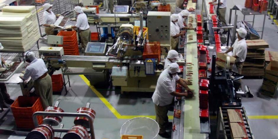 A tasa anual, las mayores contracciones en producción industrial se presentaron en Aguascalientes, Campeche, Puebla, Oaxaca y Chihuahua