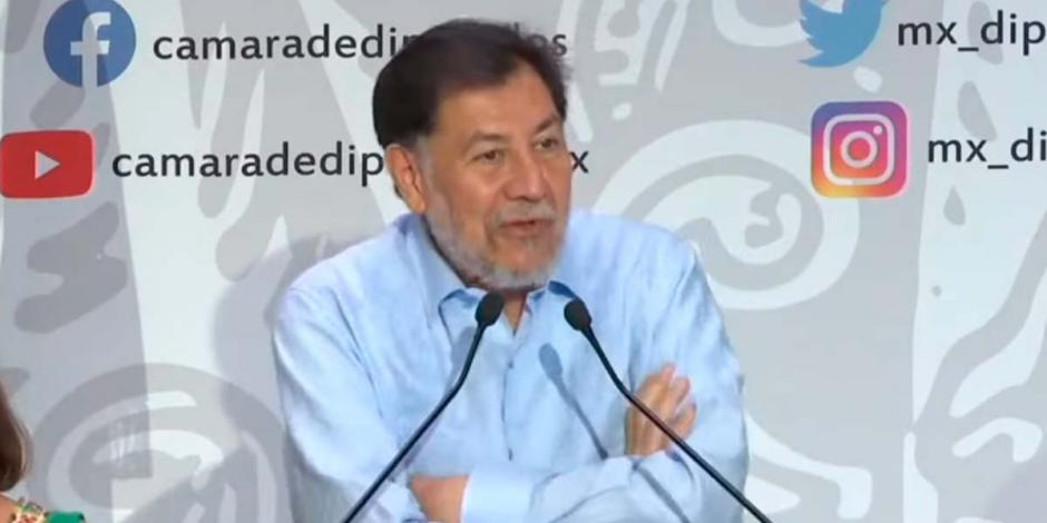 Gerardo Fernández Noroña, diputado del Partido del Trabajo