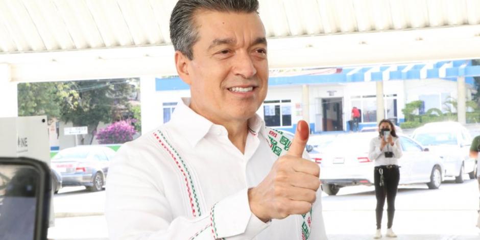 El gobernador de Chiapas, Rutilio Escandón Cadenas.