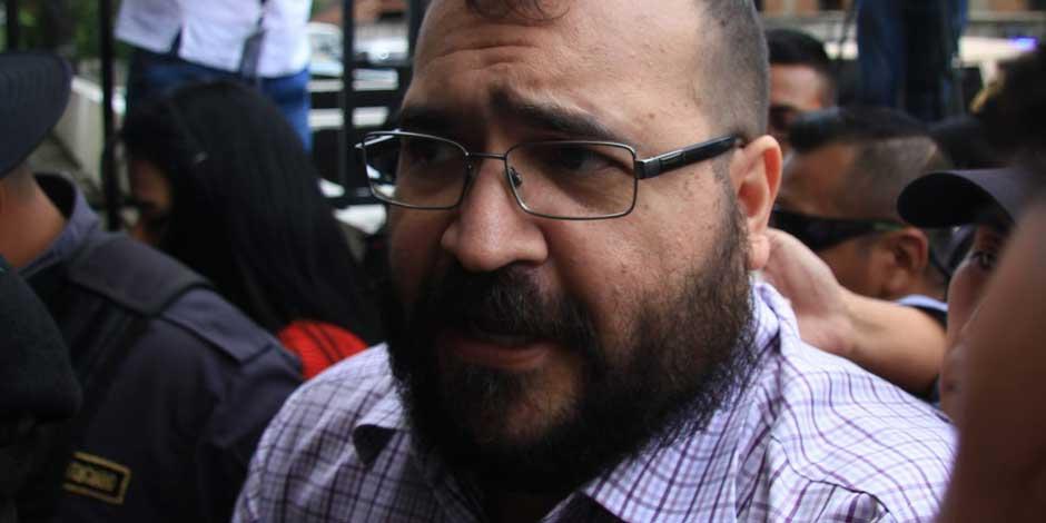 El ex gobernador veracruzano, Javier Duarte de Ochoa, quien se amparó contra nuevas órdenes de aprehensión