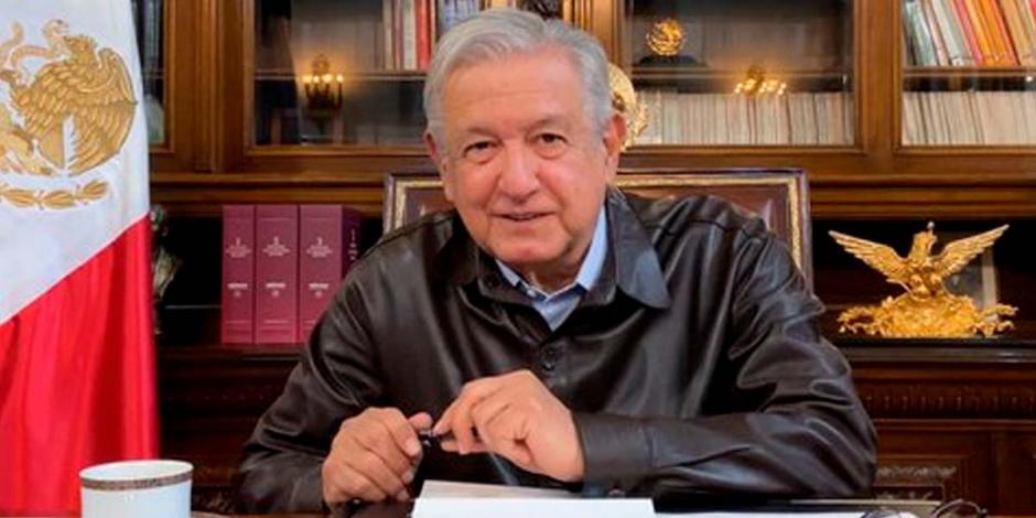 El Presidente Andrés Manuel López Obrador en una foto de archivo