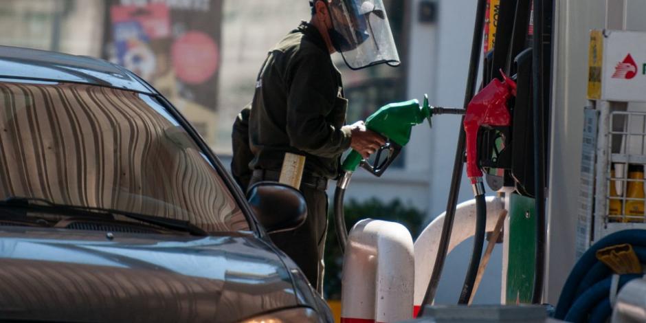 El precio promedio de la gasolina regular es de 22.32 pesos. 