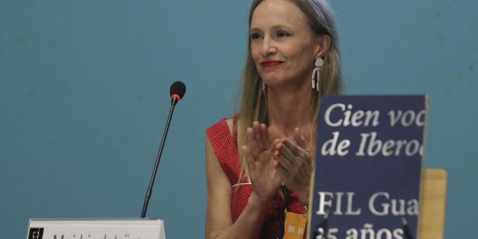 Presentación del compendio, en la edición 2021 de la Feria Internacional del Libro de Guadalajara.