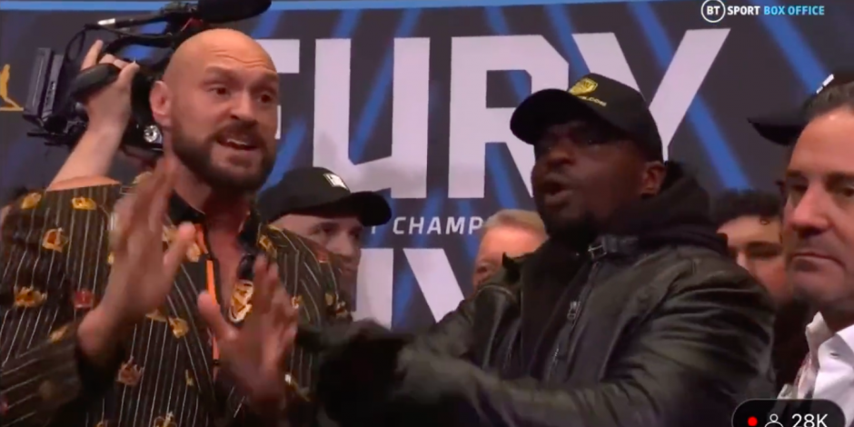 ​Tyson Fury y Dillian Whyte pelearan por el título de peso pesado del CMB este fin de semana.