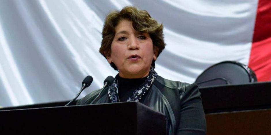 Oposición critica nombramiento de Delfina Gómez.