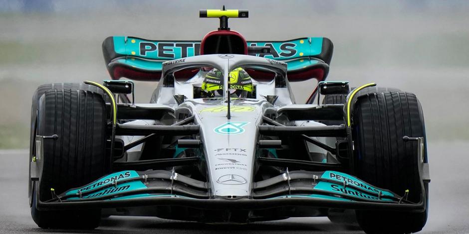 Lewis Hamilton se prepara para el Gran Premio de Italia.