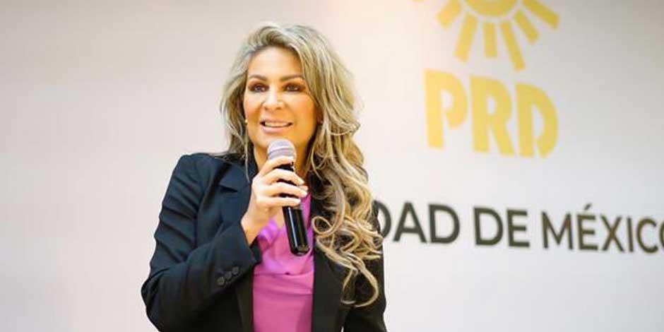 Nora Arias, líder perredista en la CDMX