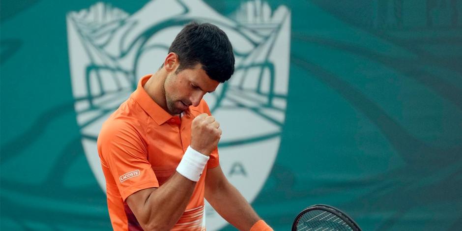 Novak Djokovic avanza a la final Abierto de Serbia.