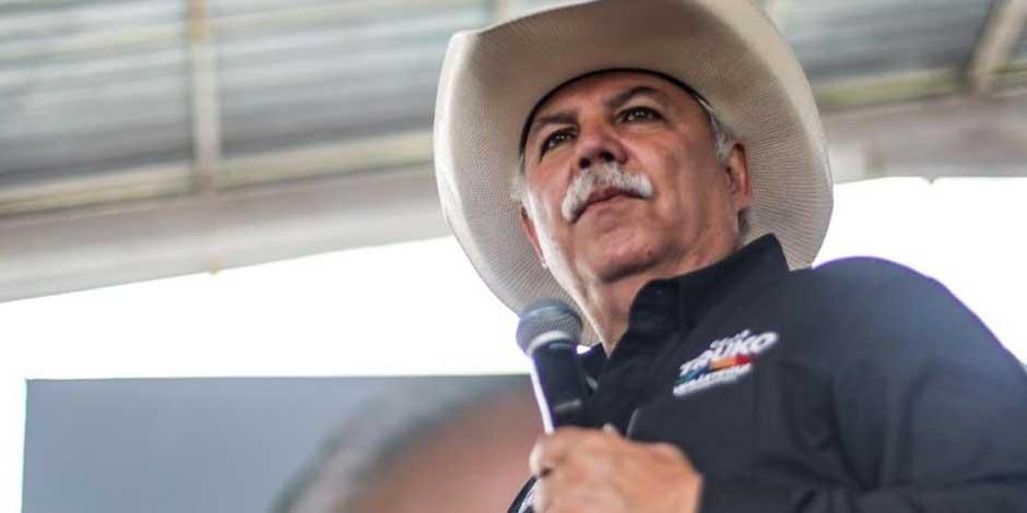 El candidato a la gubernatura de Tamaulipas, César "Truko" Verástegui