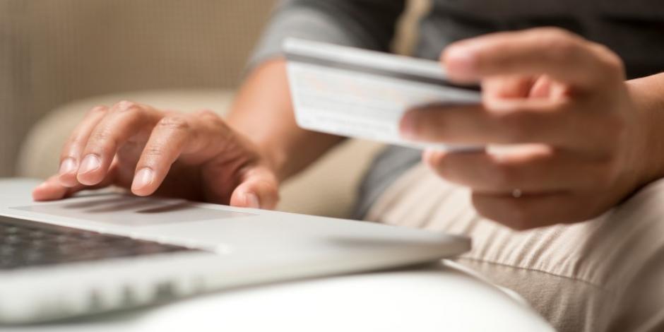 Comercio electrónico representa 20.3% de compras con tarjetas de crédito y débito