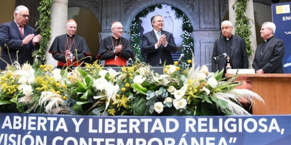 México y el Vaticano conviden en ideas sobre dignidad humana