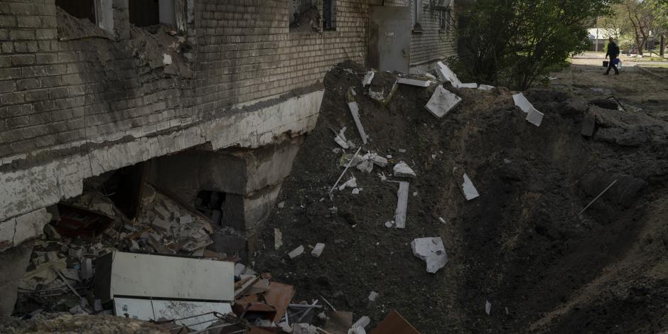   Rusia atacó con misiles la capital de Ucrania, Kyiv   